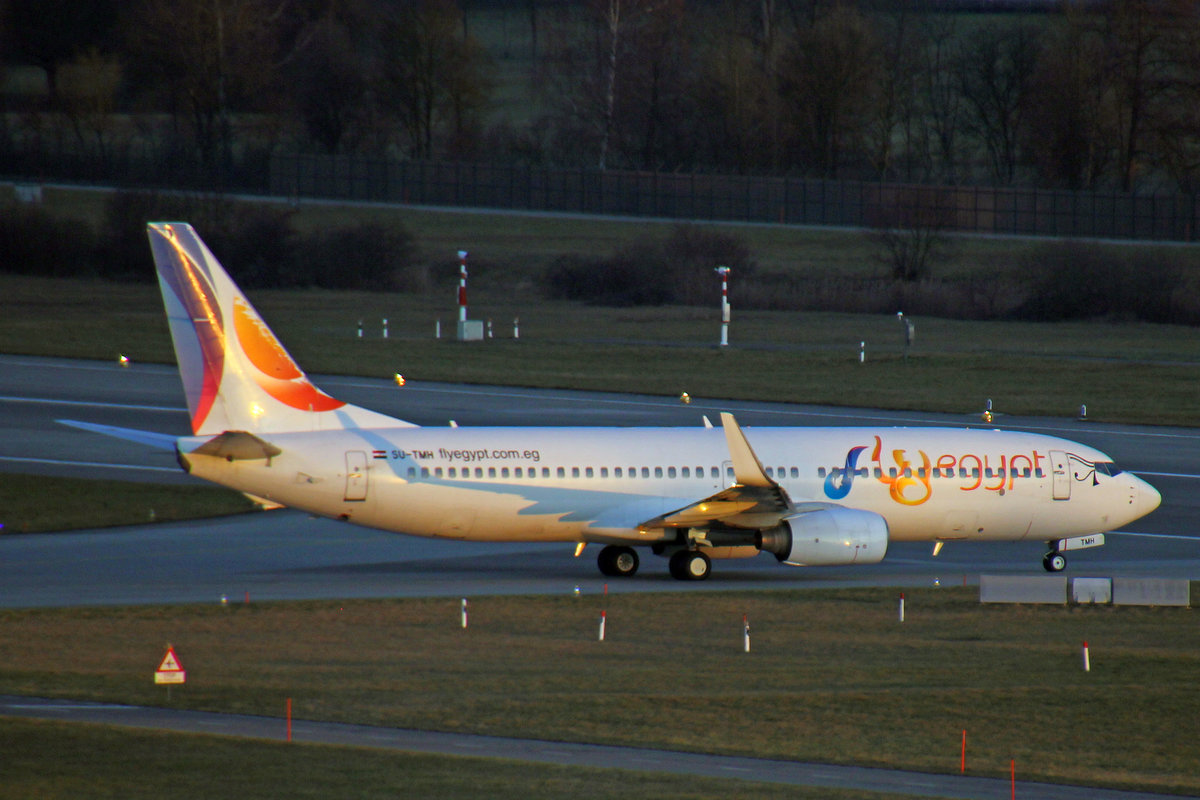 FlyEgypt, SU-TMH, Boeing 737-8GJ, msn: 34903/2335, 01.Februar 2020, ZRH Zürich, Switzerland.