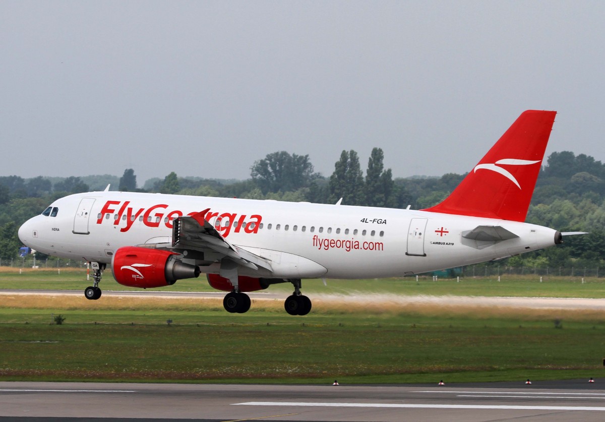 FlyGeorgia, 4L-FGA  Iveria , Airbus, A 319-100, 01.07.2013, DUS-EDDL, Düsseldorf, Germany 