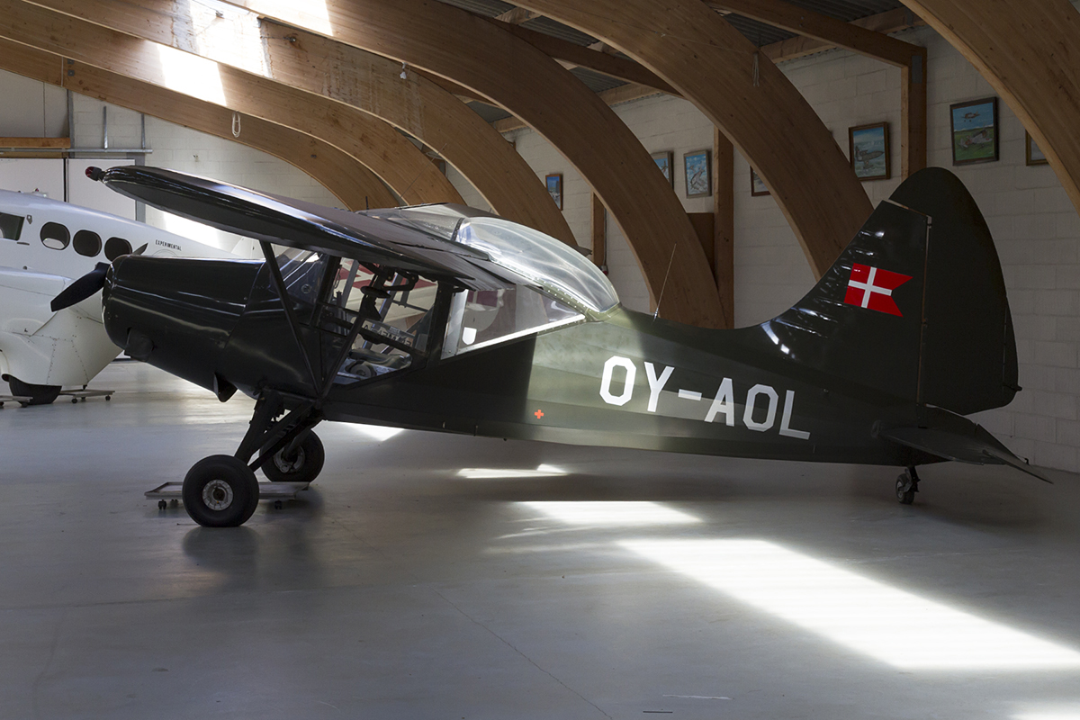 Flymuseum, OY-AOL, SAI, KZ-X Mk-2 Laerke, 25.08.2018, STA, Stauning, Denmark 



