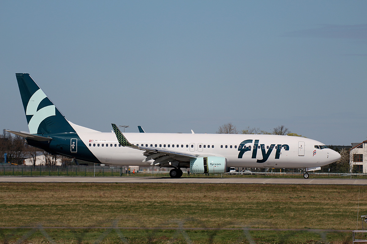 Flyr, Boeing B 737-82R, LN-FGB, BER, 17.04.2022