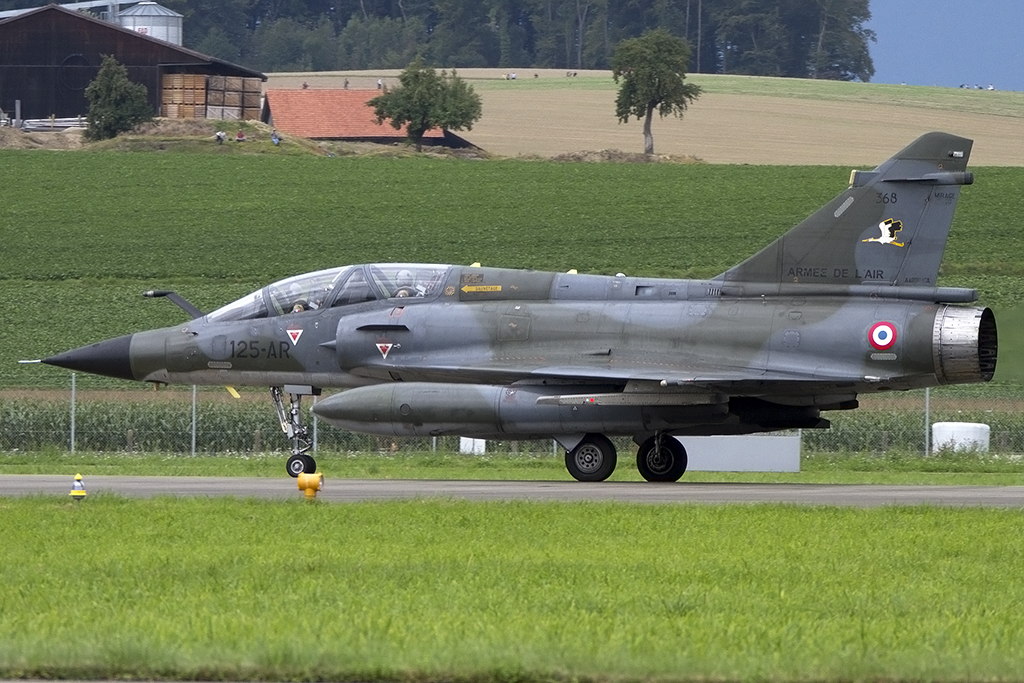 France Air Force, 368(125-AR), Dassault, Mirage 2000N, 29.08.2014, LSMP, Payerne, Switzerland




