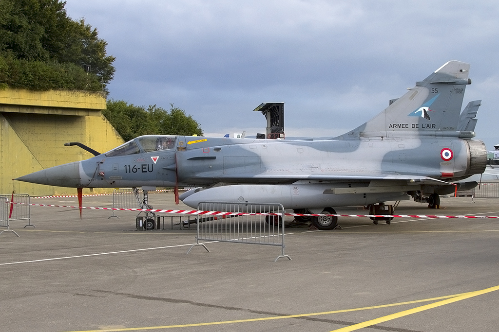 France Air Force, 55, Dassault, Mirage 2000-5F, 29.08.2014, LSMP, Payerne, Switzerland 



