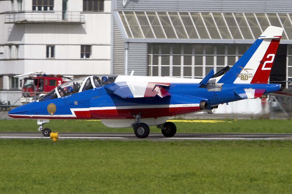 France Air Force, E68 (F-TELL), Dassault/Dornier, Alpha Jet E, 29.08.2014, LSMP, Payerne, Switzerland 


