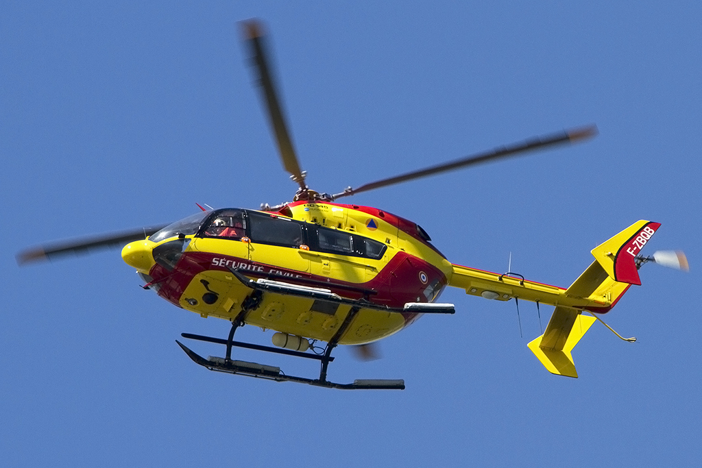 France - Securite Civile, F-ZBQB, Eurocopter, EC-145B, 12.05.2015, AJA, Ajaccio, France



