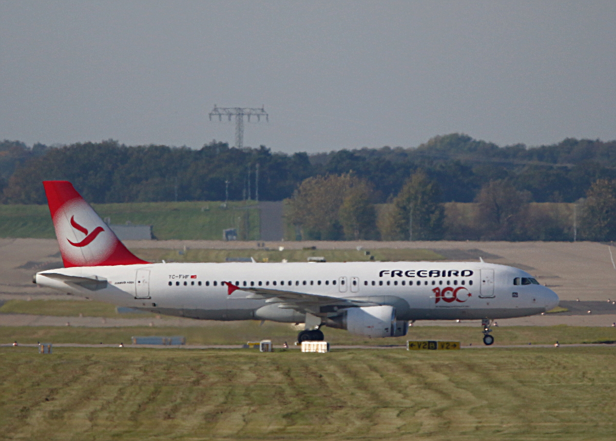 Freebird, Airbus A 320-214, TC-FHF, BER, 19.10.2025