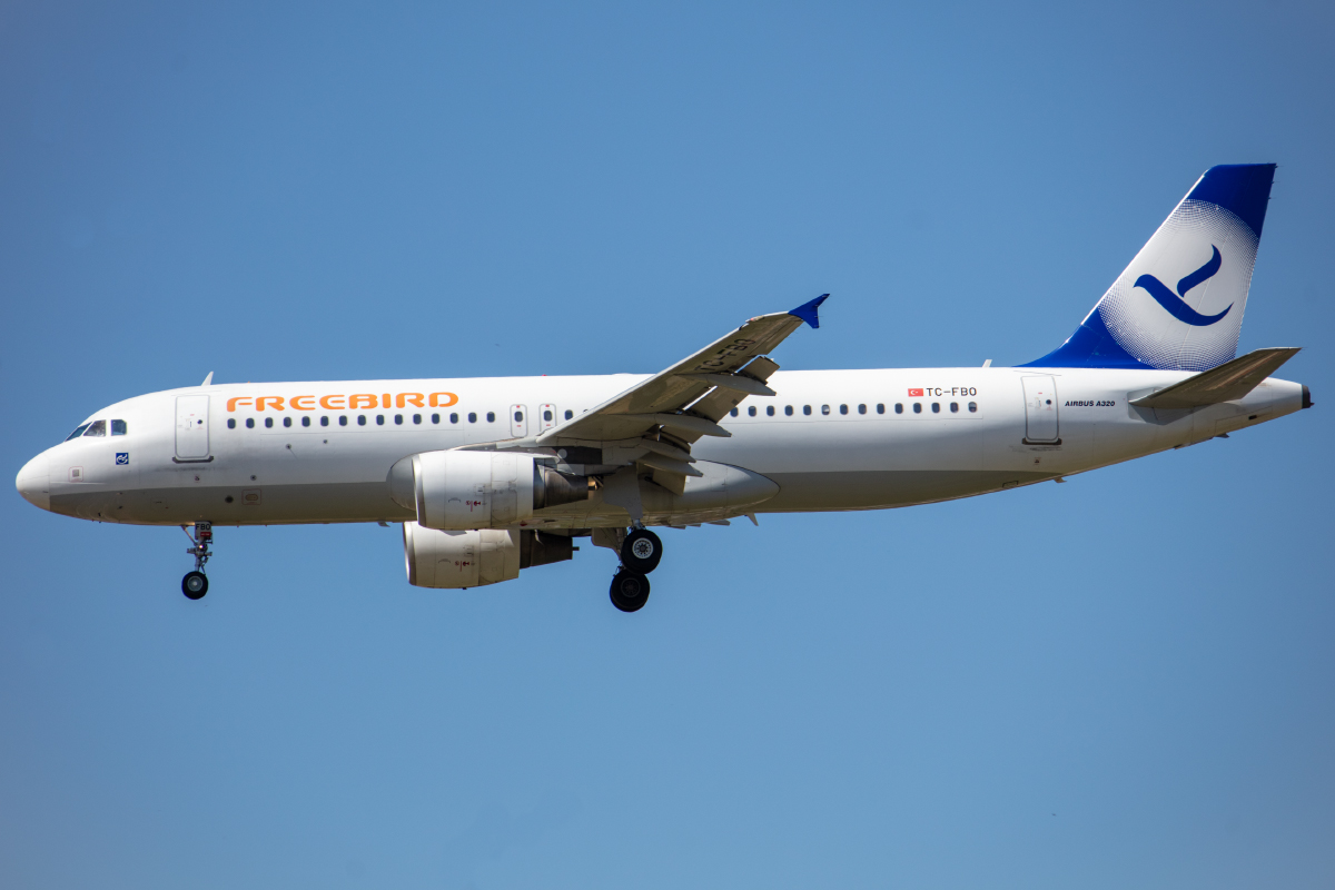 Freebird Airlines, TC-FBO, Airbus, A320-214, 24.06.2023, BRU, Brüssel, Belgien