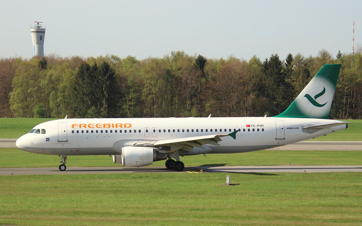 Freebird Airlines, TC-FHY, MSN 3891, Airbus A 320-214, 22.04.2018, HAM-EDDH, Hamburg, Germany 