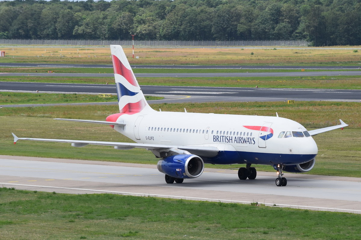 G-EUPZ British Airways Airbus A319-131  , TXL , 13.07.2017