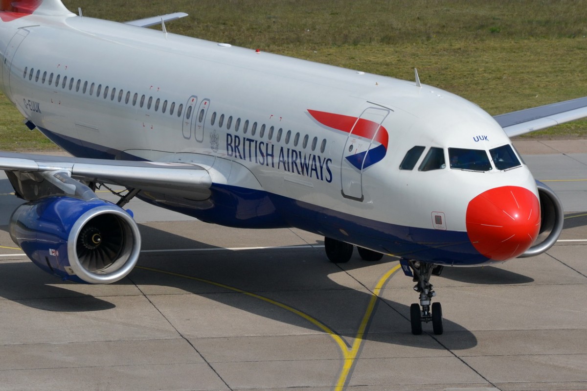 G-EUUK British Airways Airbus A320-232   gelandet in Tegel 23.04.2014