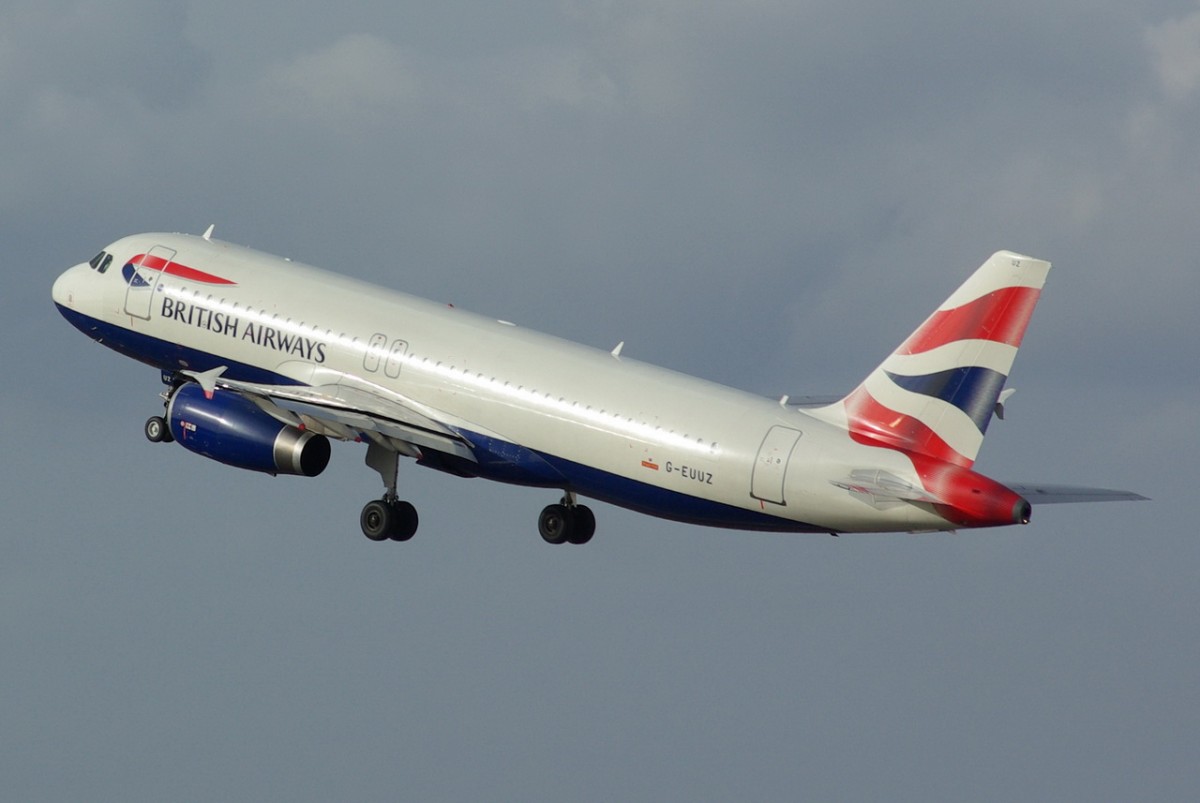 G-EUUZ British Airways Airbus A320-232    17.02,2014   Berlin-Tegel