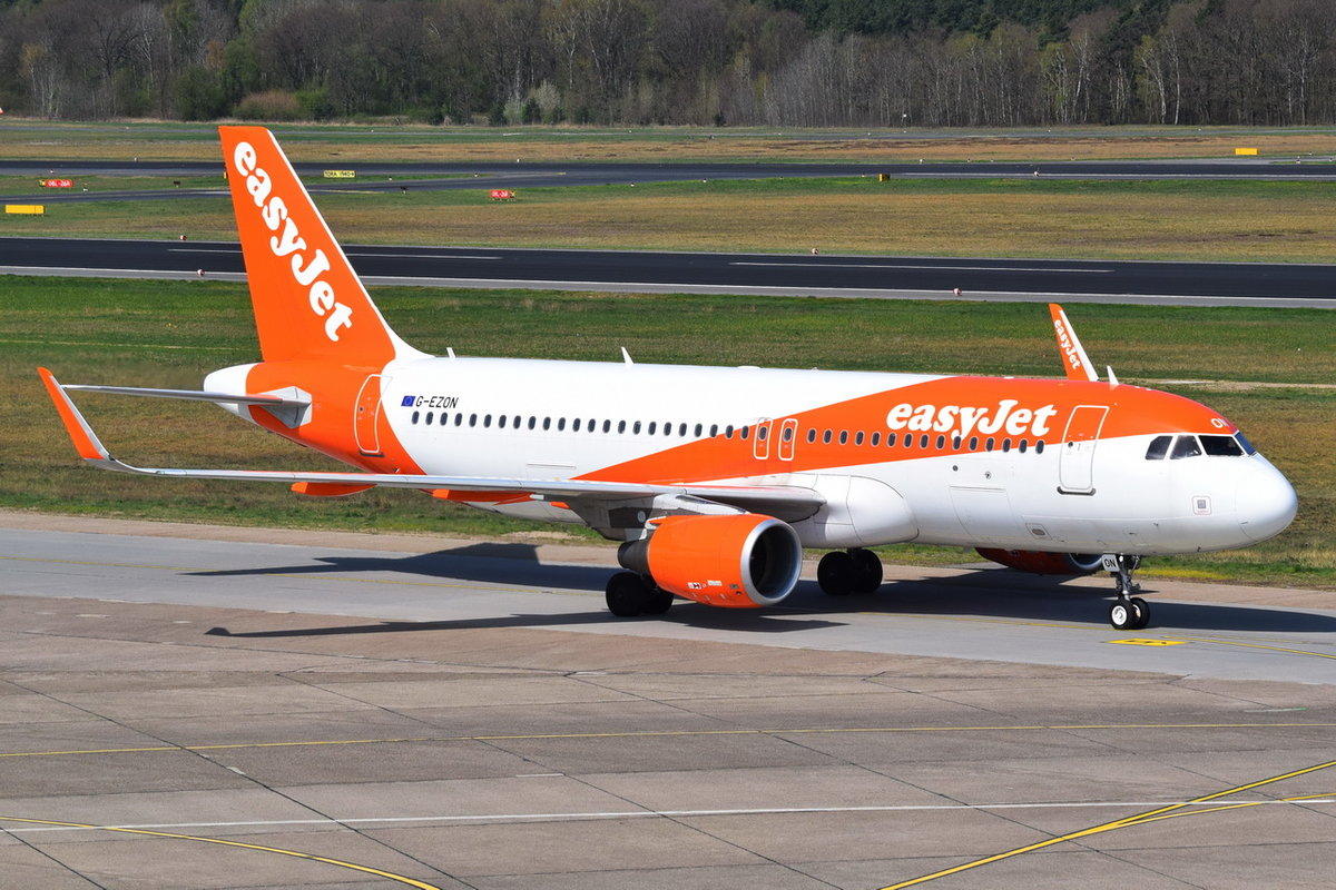 G-EZON easyJet Airbus A320-214(WL) , TXL , 17.04.2018