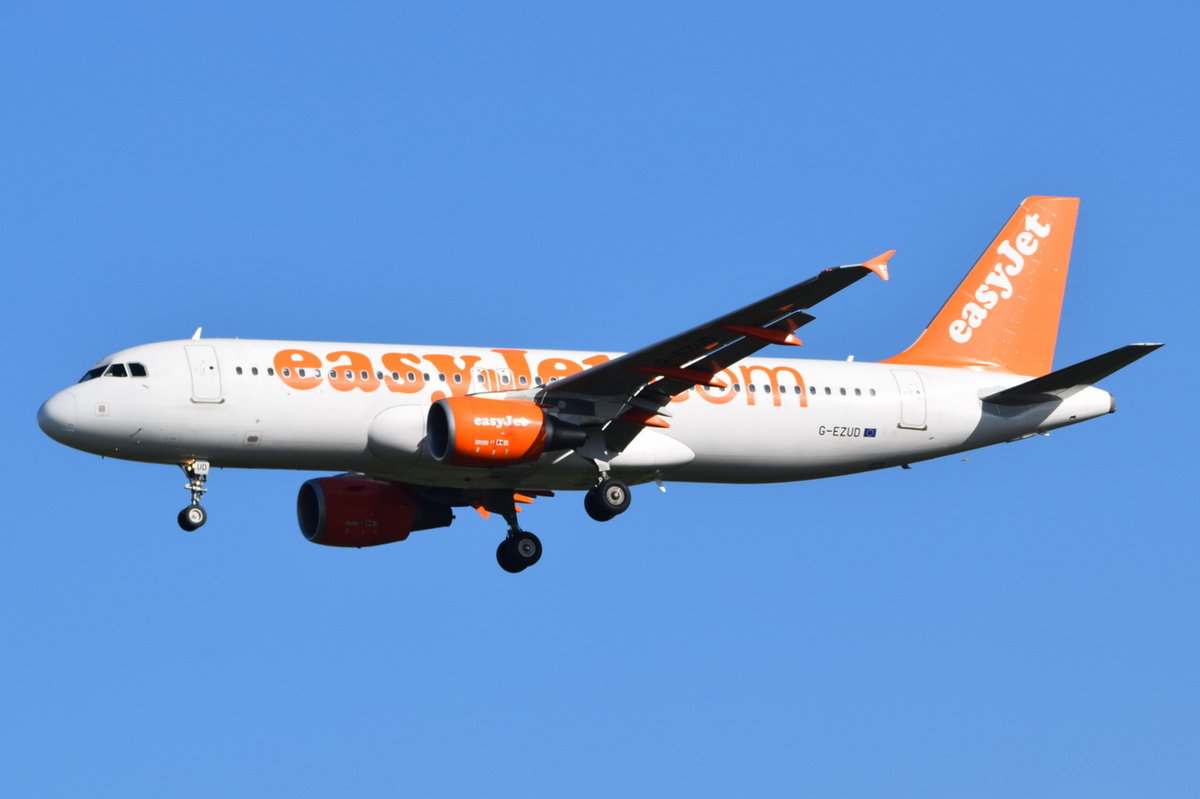 G-EZUD easyJet Airbus A320-214   , MUC , 15.10.2016
