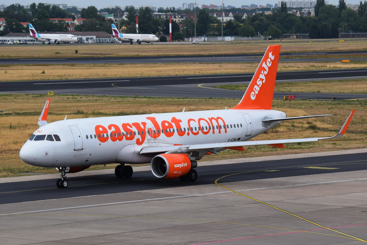 G-EZWU easyJet Airbus A320-214(WL)  , TXL , 10.07.2018