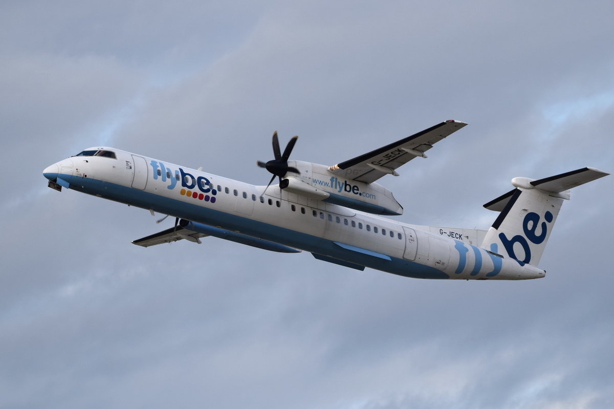 G-JECK Flybe De Havilland Canada DHC-8-402Q Dash 8  , MUC , 15.10.2016