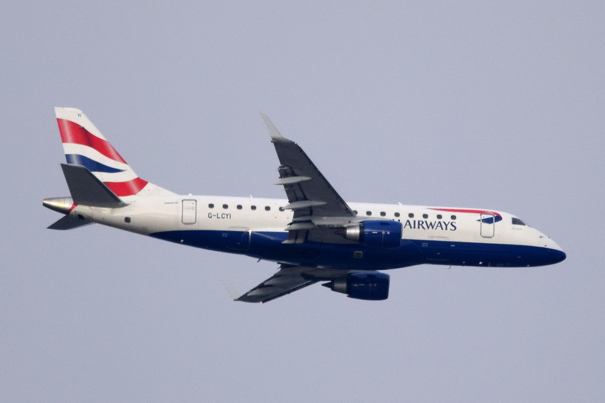 G-LCYI BA CityFlyer Embraer ERJ-170STD (ERJ-170-100)   , HAM , 07.11.2016