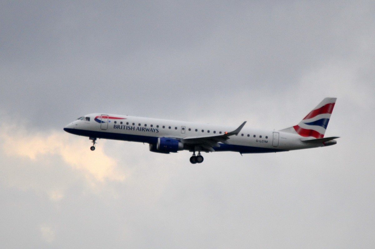 G- LCYM   BA Cityflyer Embraer ERJ-190SR (ERJ-190-100 SR)     29.11.2013
Amsterdam-Schipol