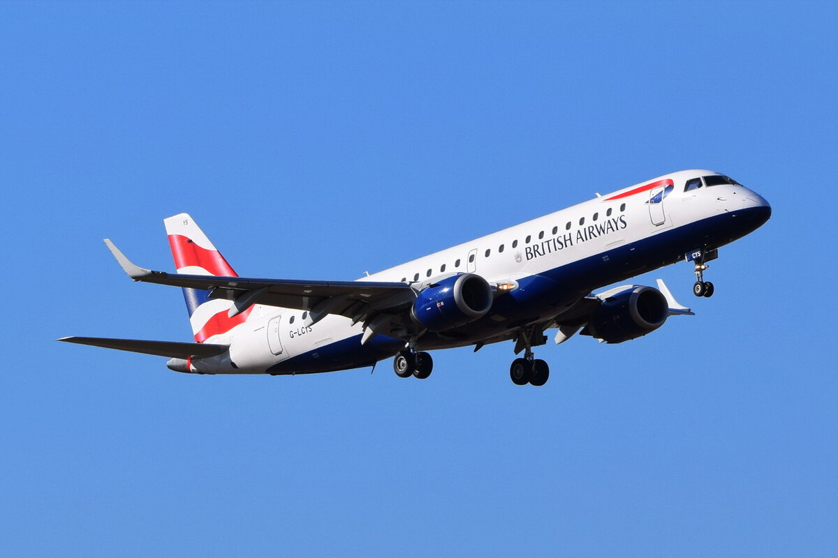 G-LCYS , British Airways , Embraer ERJ-190SR (ERJ-190-100 SR) ,  Berlin-Brandenburg  Willy Brandt  , BER , 12.03.2022 ,