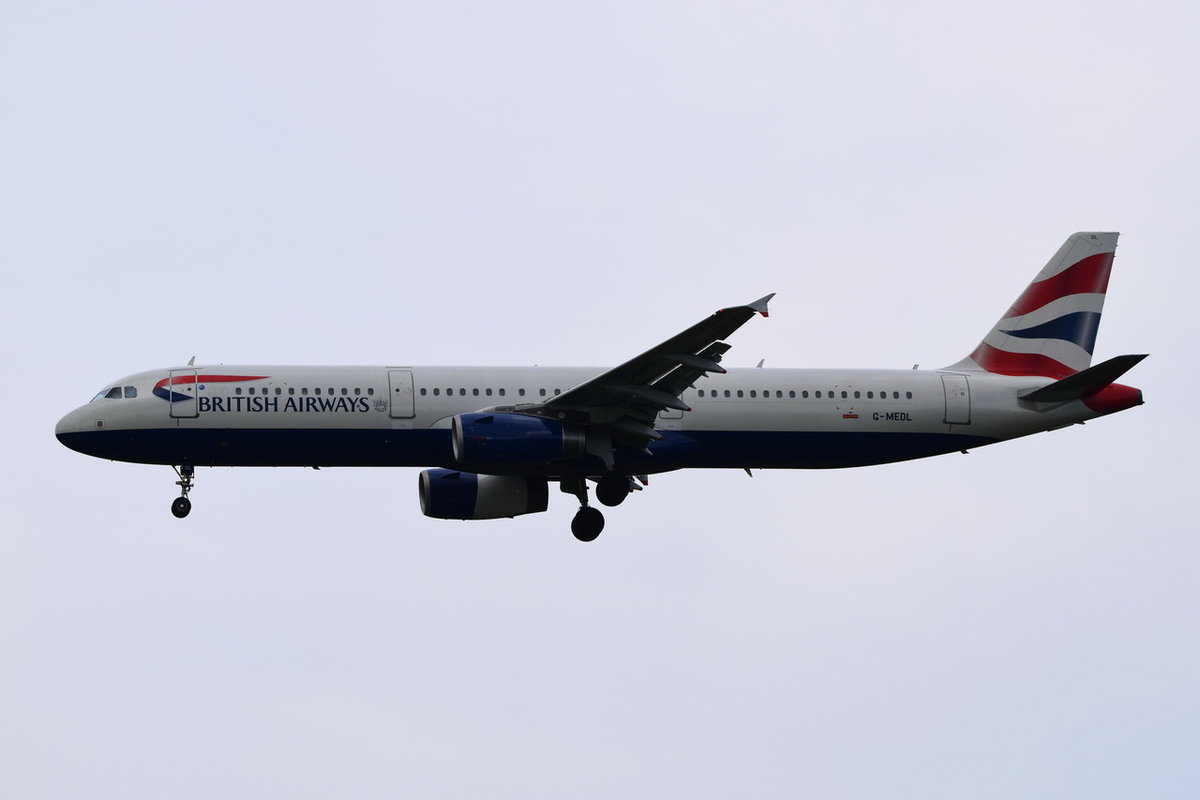 G-MEDL British Airways Airbus A321-231  , MUC , 10.05.2018