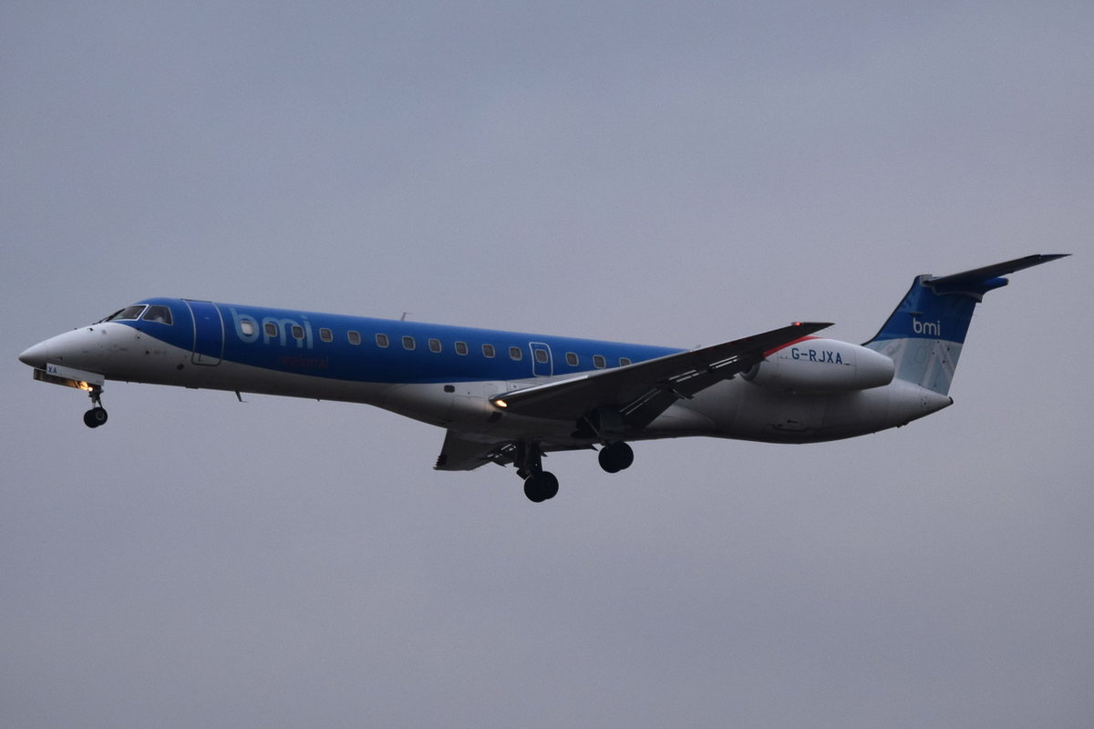 G-RJXA bmi Regional Embraer ERJ-145EP  , FRA , 06.12.2017