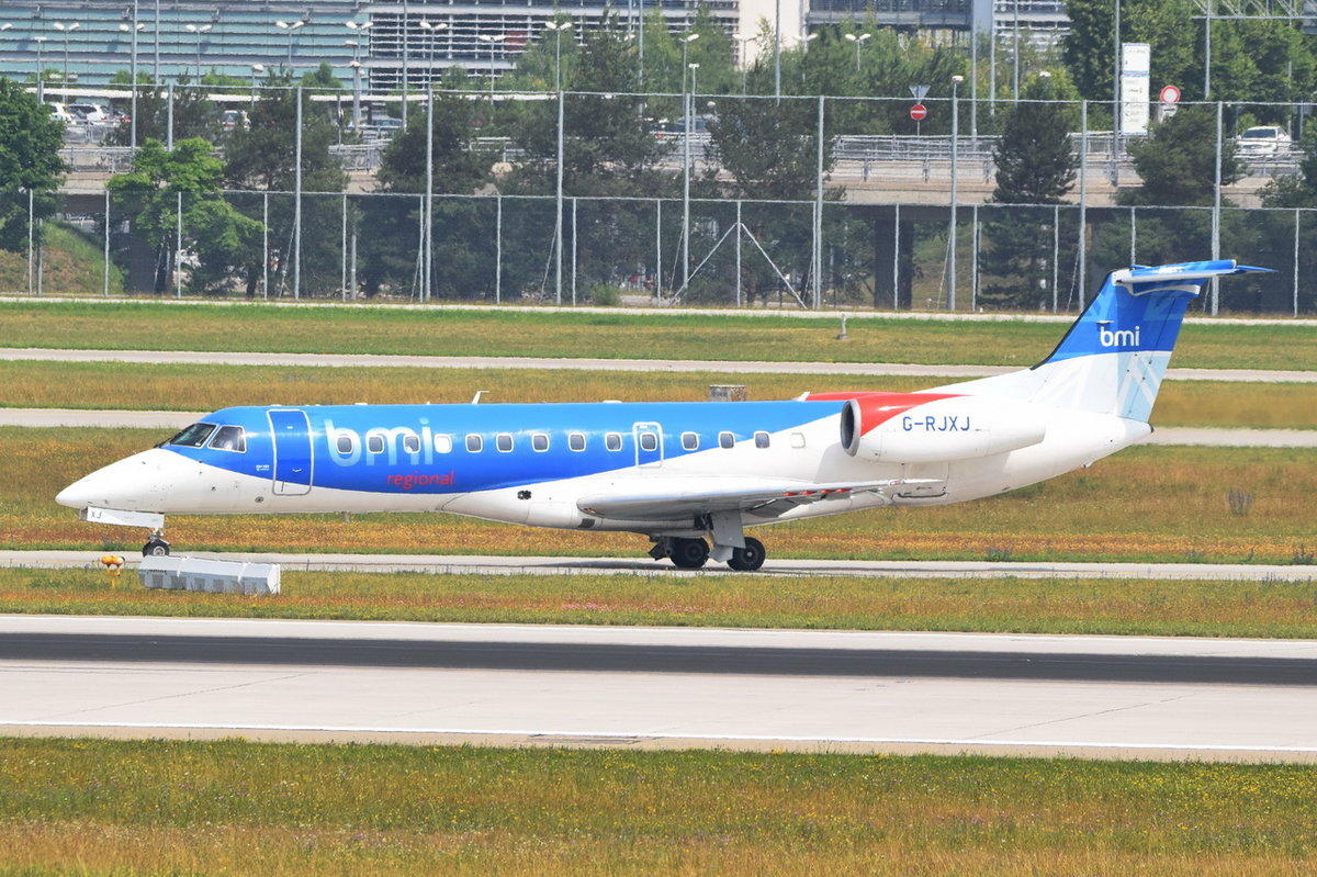 G-RJXJ bmi Regional Embraer ERJ-135ER   , MUC , 21.06.2017