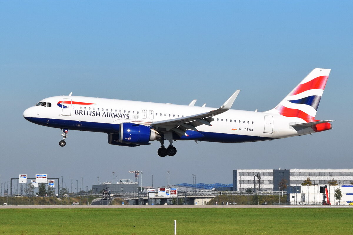 G-TTNK , British Airways , Airbus A320-251N , Berlin-Brandenburg  Willy Brandt  , BER , 07.10.2021 , 