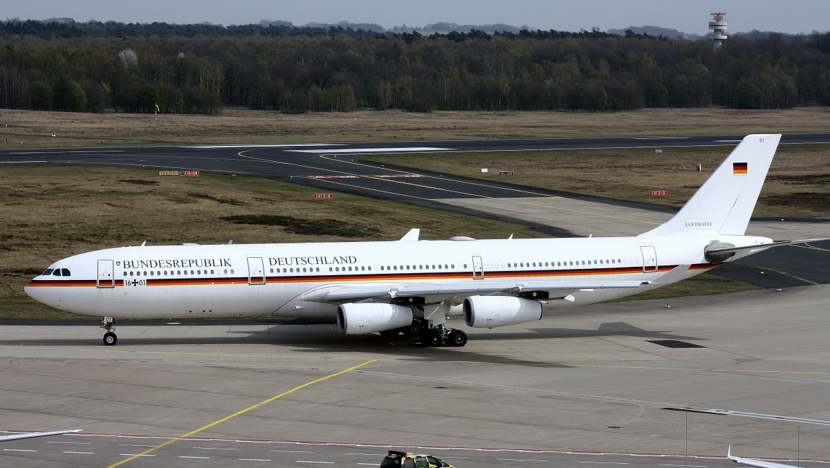 GAF,16+01,(c/n 274),Airbus A340-313,31.03.2014,CGN-EDDK,Koeln-Bonn,Germany