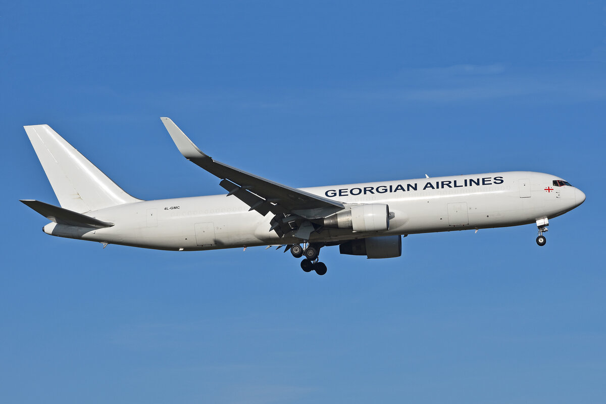 Georgian Airlines, 4L-GMC, Boeing B767-330ERBDSF, msn: 	25209/382, 27.Februar 2026, ZRH Zürich, Switzerland.
