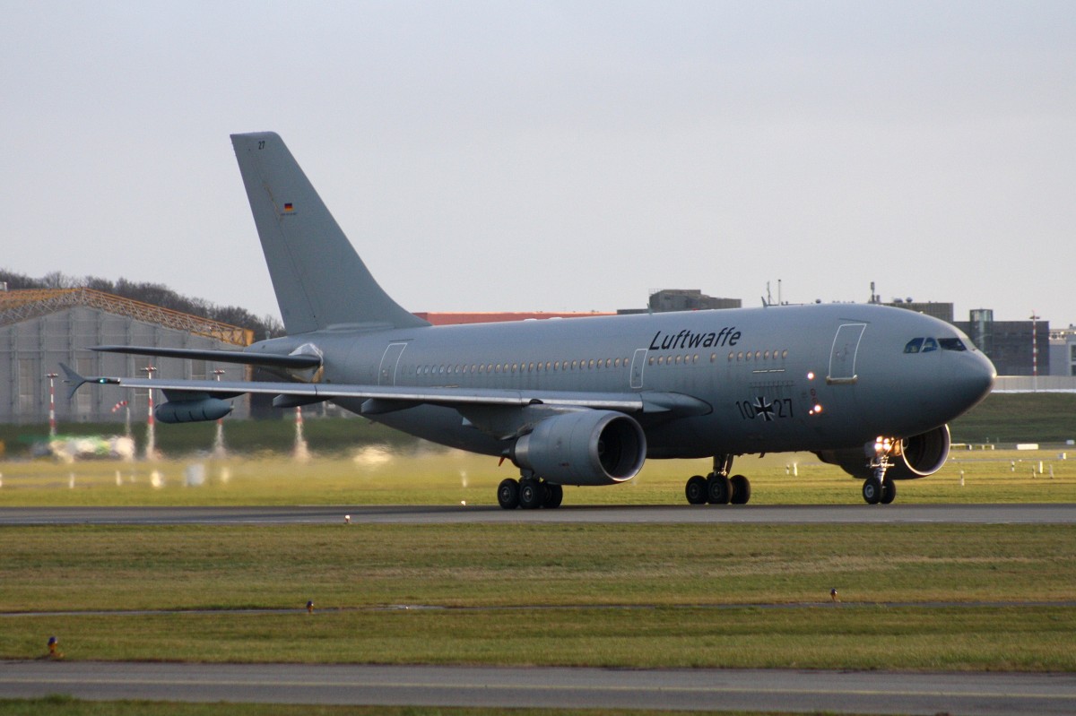 German Air Force, 10 +27, (c/n 523),Airbus A 310-304 MRTT, 02.04.2015, HAM-EDDH, Hamburg, Germany 