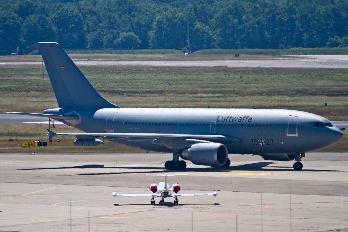 German Air Force (GAF), 10+27, Airbus, A 310-304 MRTT, 05.06.2015, CGN-EDDK, Köln-Bonn, Germany