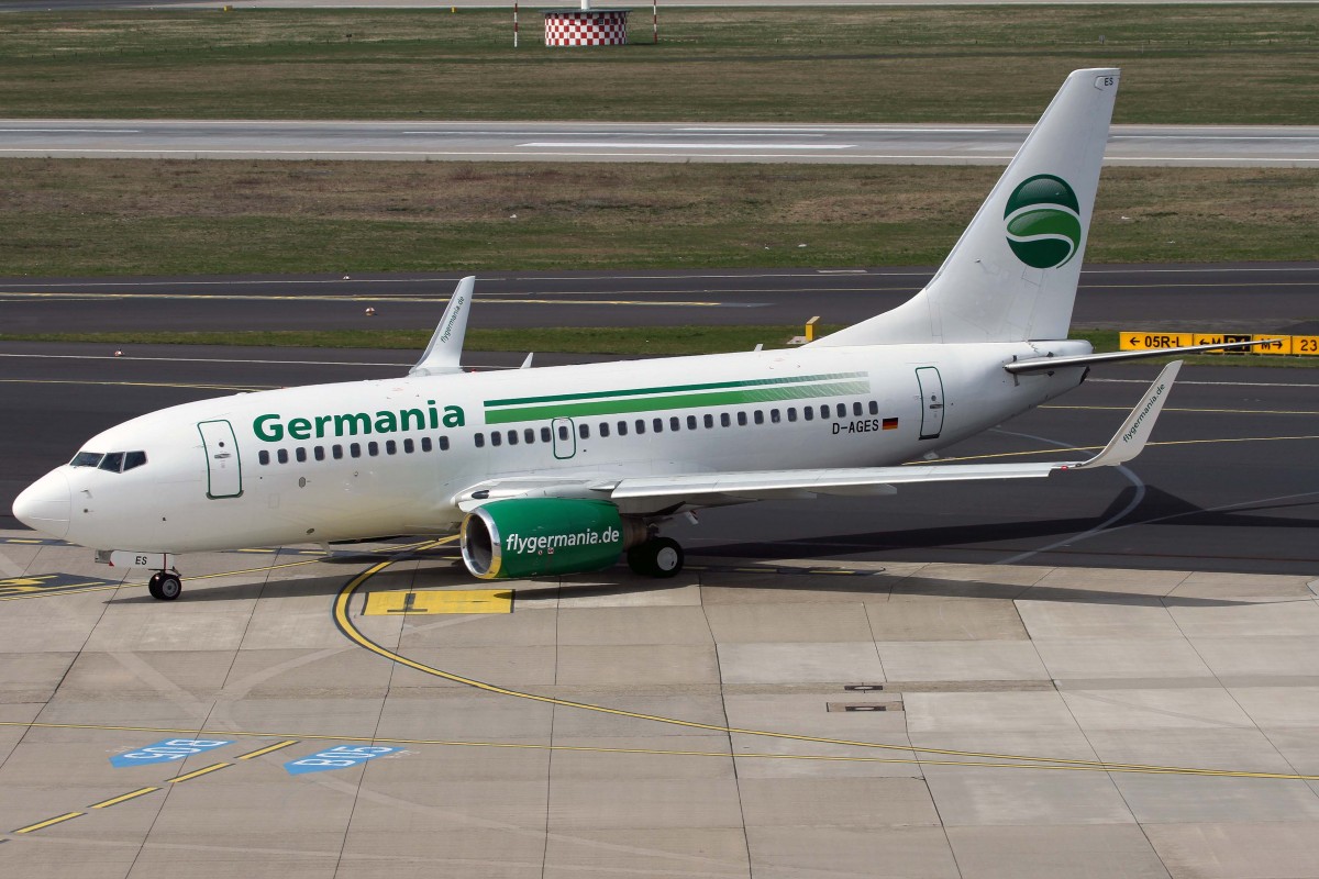 Germania, D-AGES, Boeing, 737-75B, 03.04.2015, DUS-EDDL, Düsseldorf, Germany