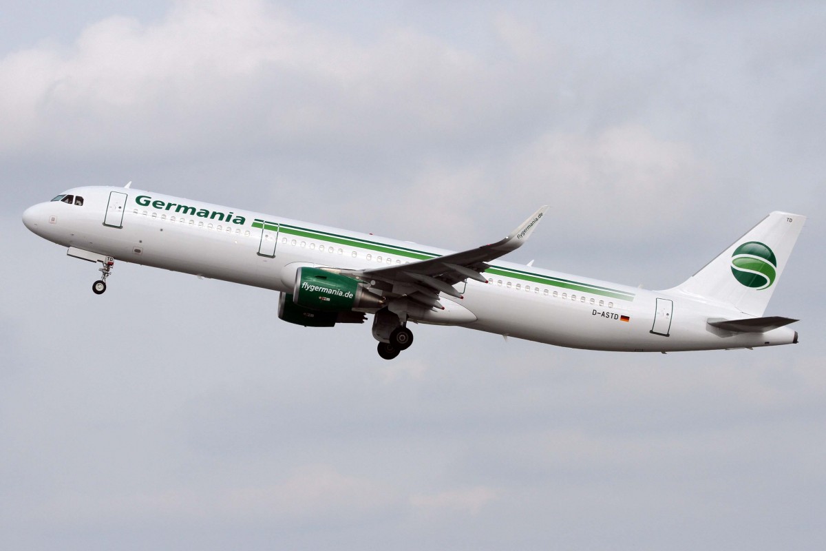 Germania, D-ASTD, Airbus, A 321-211, 03.04.2015, DUS-EDDL, Düsseldorf, Germany
