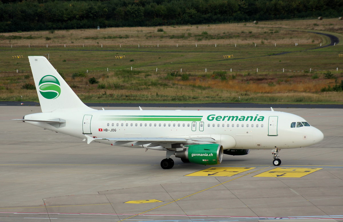 Germania Flug, HB-JOG, (c/n 3818),Airbus A 319-112,08.10.2016, CGN-EDDK, Köln-Bonn, Germany 
