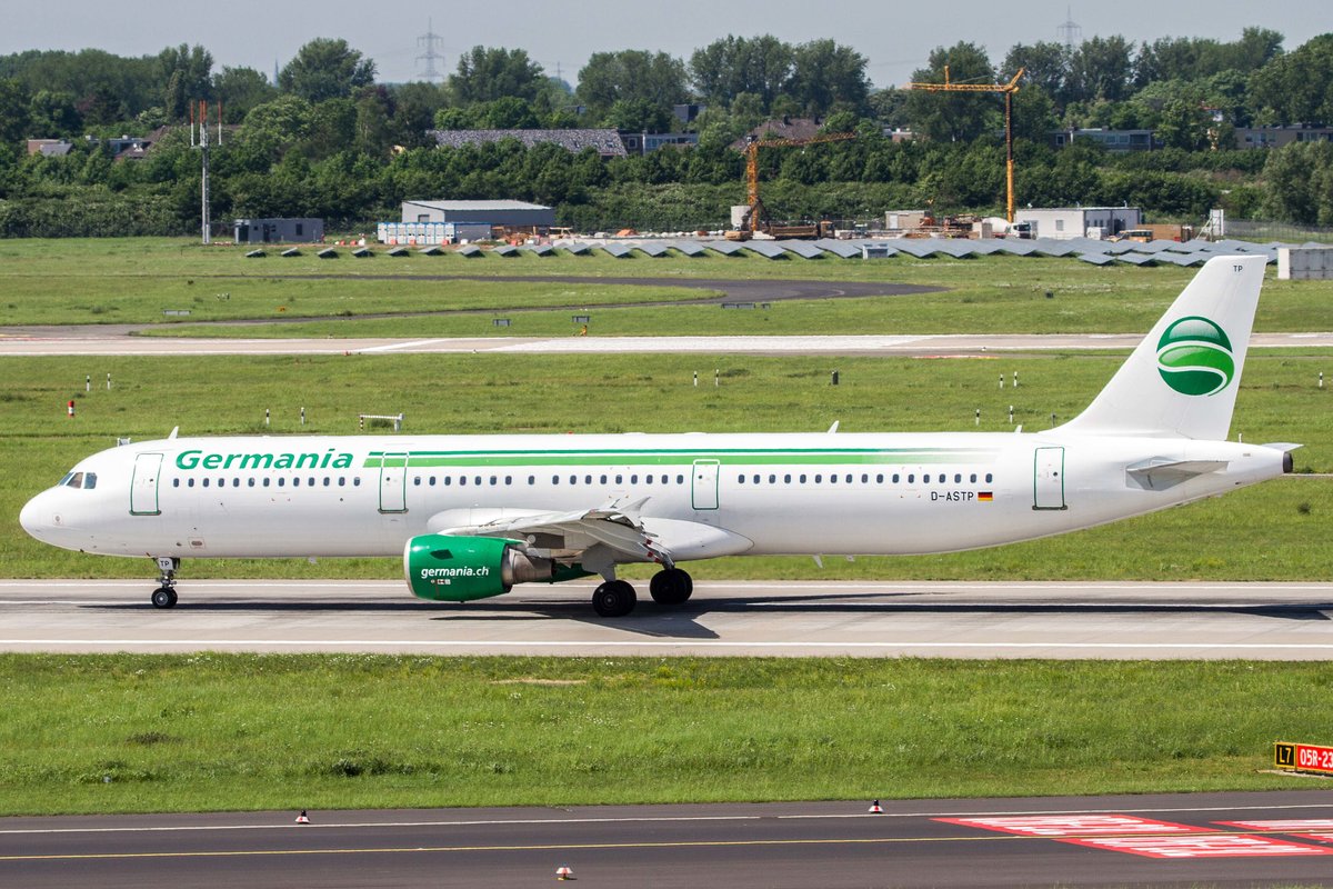 Germania (ST-GMI), D-ASTP, Airbus, A 321-211, 17.05.2017, DUS-EDDL, Düsseldorf, Germany