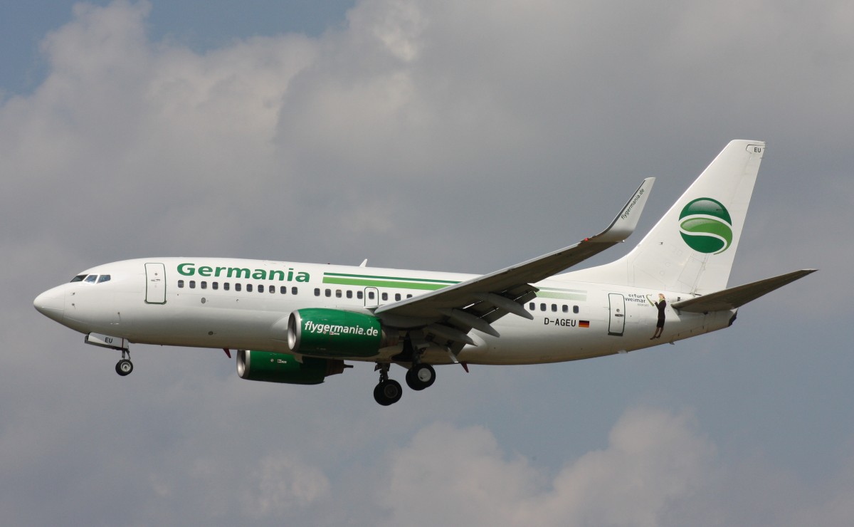 Germania,D-AGEU,(c/n 28104),Boeing 737-75B,03.08.2014,HAM-EDDH,Hamburg,Germany