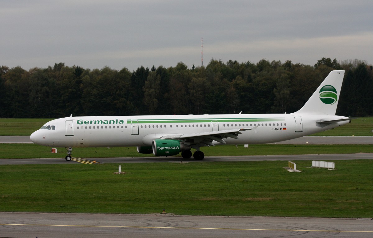 Germania,D-ASTW,(c/n 970),Airbus A 321-211, 24.10.2014, HAM-EDDH, Hamburg, Germany 
