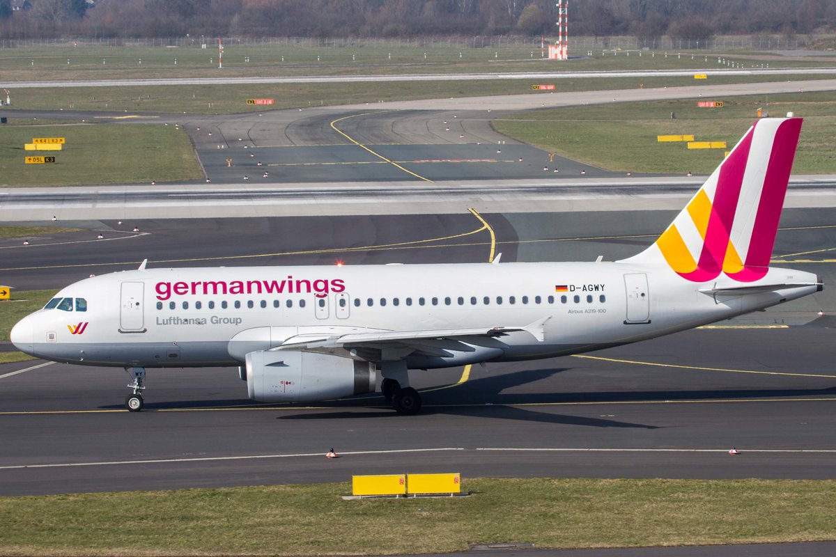 Germanwings (4U-GWI), D-AGWY, Airbus, A 319-112, 10.03.2016, DUS-EDDL, Düsseldorf, Germany 