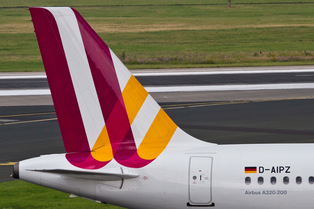 Germanwings (4U-GWI), D-AIPZ, Airbus, A 320-211 (Seitenleitwerk/Tail ~ neue GW-Lkrg.), 27.06.2015, DUS-EDDL, Düsseldorf, Germany