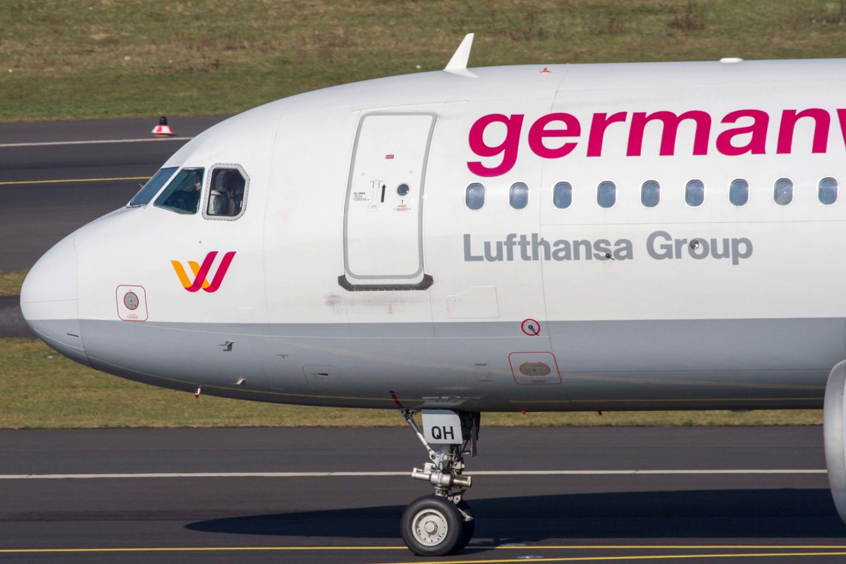 Germanwings (4U-GWI), D-AIQH, Airbus, A 320-211(Bug/Nose), 10.03.2016, DUS-EDDL, Düsseldorf, Germany 
