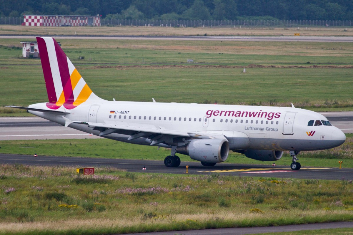 Germanwings (4U-GWI), D-AKNT, Airbus, A 319-112, 27.06.2015, DUS-EDDL, Düsseldorf, Germany