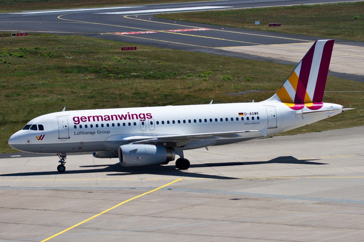 Germanwings (4U/GWI), D-AGWK, Airbus, A 319-132 (neue GW-Lkrg.), 05.06.2015, CGN-EDDK, Köln-Bonn, Germany