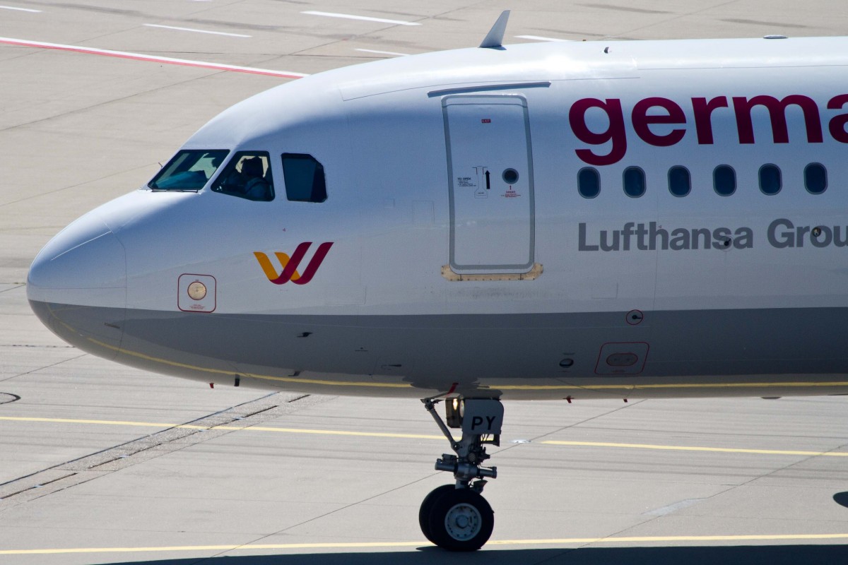 Germanwings (4U/GWI), D-AIPY, Airbus, A 320-211 (Bug/Nose ~ neue GW-Lkrg.), 05.06.2015, CGN-EDDK, Köln-Bonn, Germany