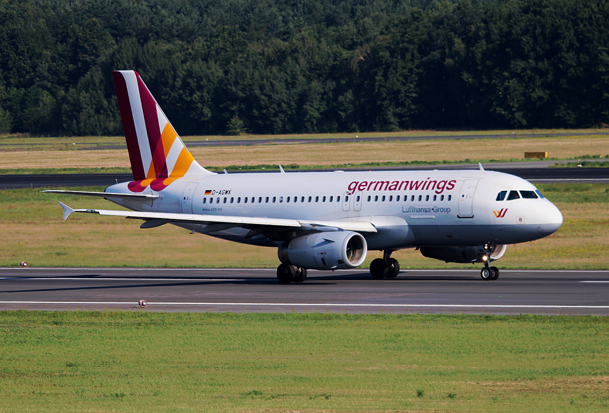 Germanwings A 319-132 D-AGWK beim Start in Berlin-Tegel am 11.07.2014