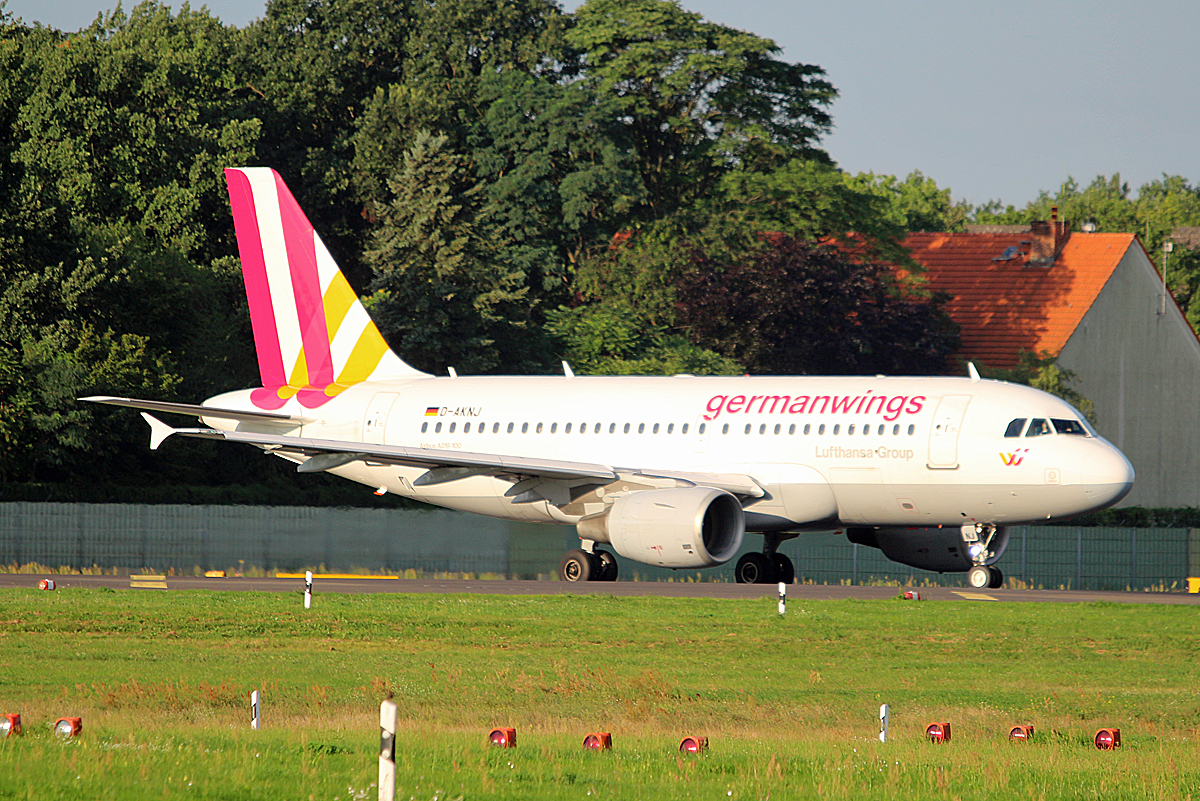 Germanwings, Airbus A 319-112, D-AKNJ, TXL, 05.08.2017