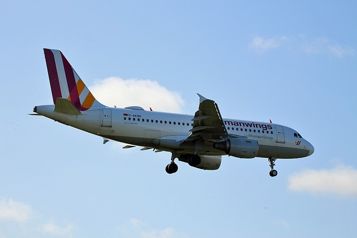 Germanwings, Airbus A 319-112, D-AKNK, TXL, 19.09.2019