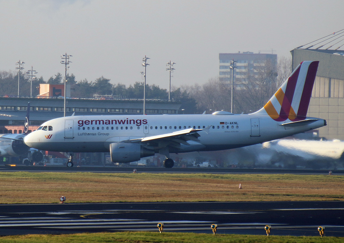 Germanwings, Airbus A 319-112, D-AKNL, TXL, 20.12.2019