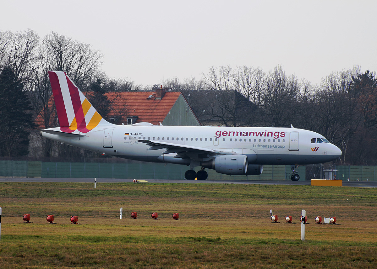 Germanwings, Airbus A 319-112, D-AKNL, TXL, 15.02.2020