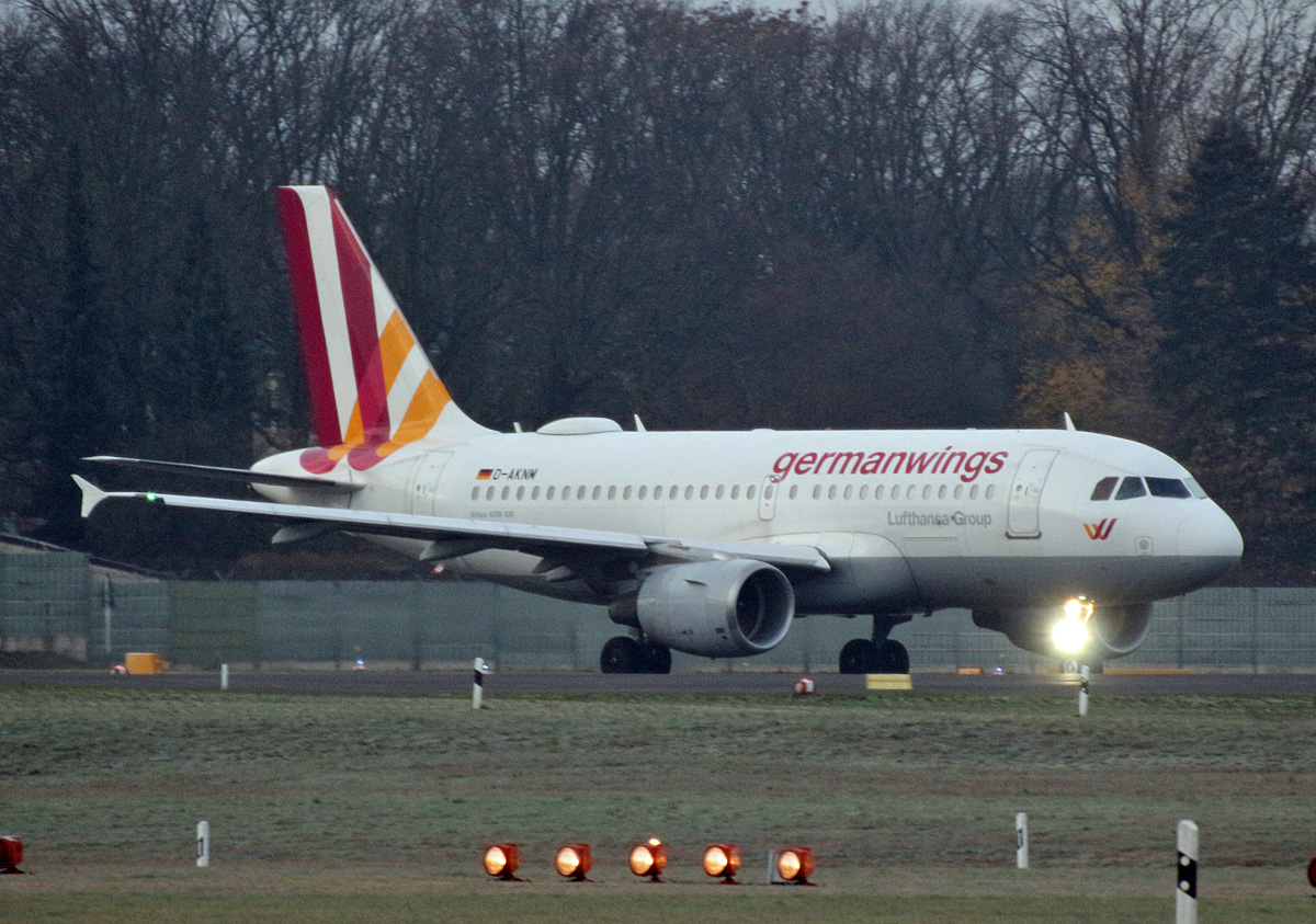 Germanwings, Airbus A 319-112, D-AKNM, TXL, 30.11.2019