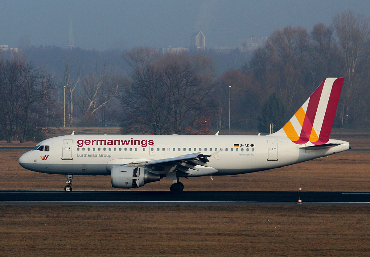 Germanwings, Airbus A 319-112, D-AKNM, TXL, 08.03.2016