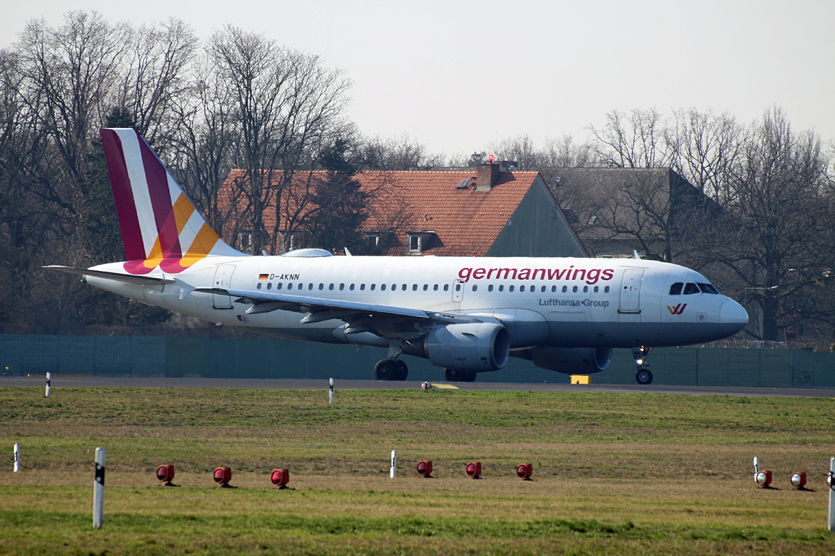 Germanwings, Airbus A 319-112, D-AKNN, TXL, 05.03.2020