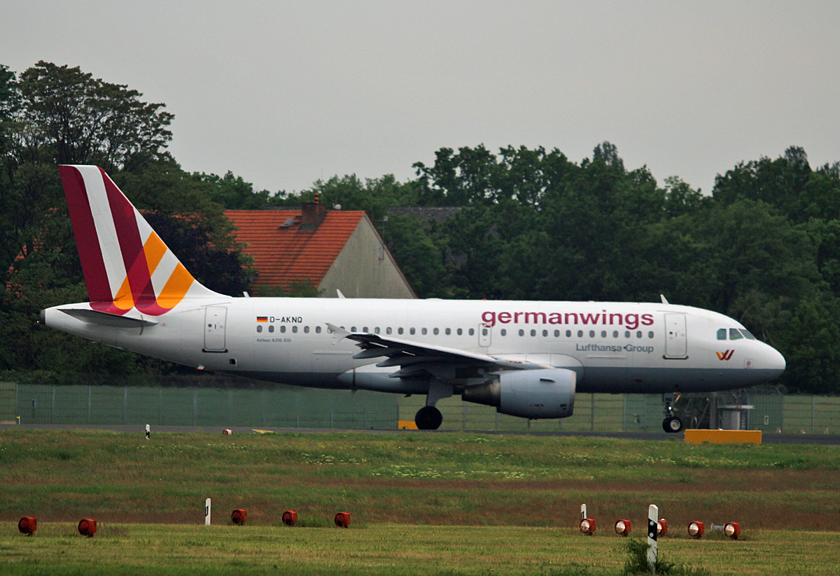 Germanwings, Airbus A 319-112, D-AKNQ, TXL, 26.05.2017